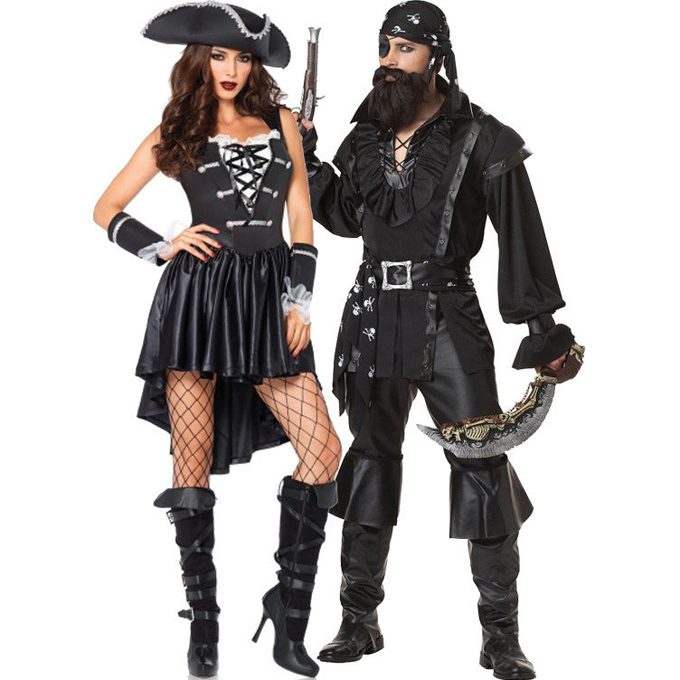 Halloween Male Pirate Costume Cosplay - Fantasiko