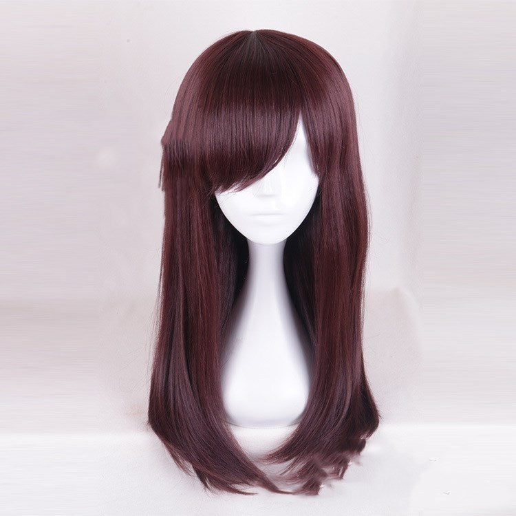 D.va DVA songhana chestnut Cosplay wig - Fantasiko