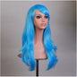 Cos Long Roll Anime Cosplay Color European And American Wig Foreign Trade Multicolor - Fantasiko