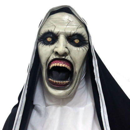 Halloween Scary Scary Nun Mask - Fantasiko