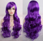 Anime cos wig color 80cm long curly cosplay role playing - Fantasiko