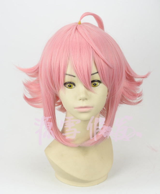 Pink upturned cosplay wig - Fantasiko