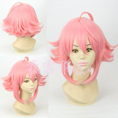 Pink upturned cosplay wig - Fantasiko