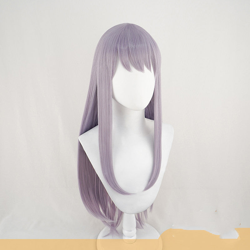 Minato Yu Hina cosplay wig gray purple - Fantasiko