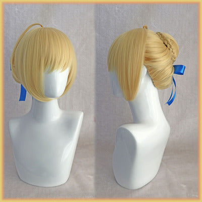 Cosplay wig with long sideburns - Fantasiko