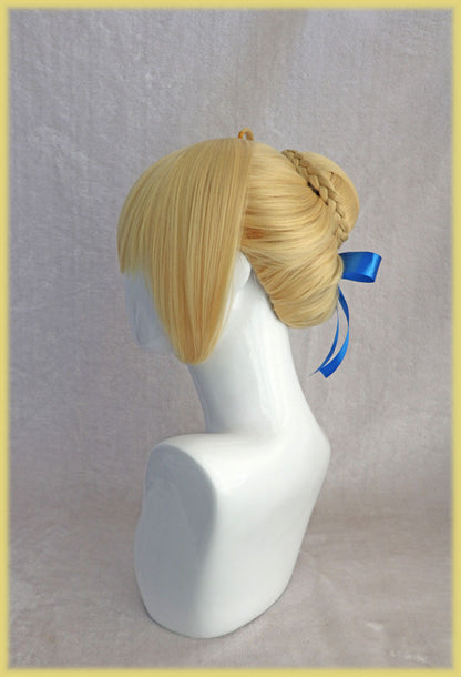 Cosplay wig with long sideburns - Fantasiko