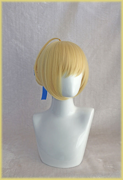 Cosplay wig with long sideburns - Fantasiko