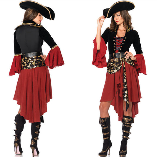 Women's Pirate Costume Halloween Costume - Fantasiko