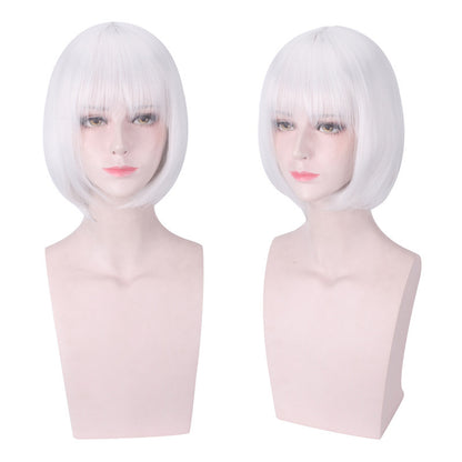 cosplay wig silver grey - Fantasiko