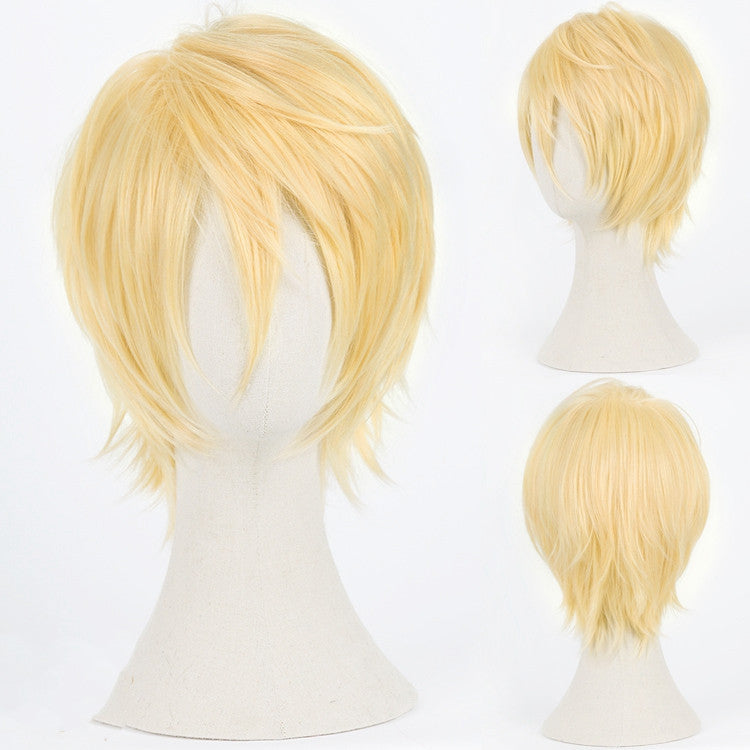 Men's And Women's Fashion Anti-curved Face Cosplay Wig - Fantasiko