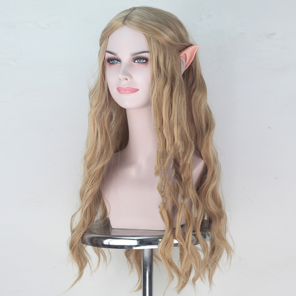 Hobbit Wig Elf Queen Kellantril With Ears Cosplay Anime Wigs - Fantasiko