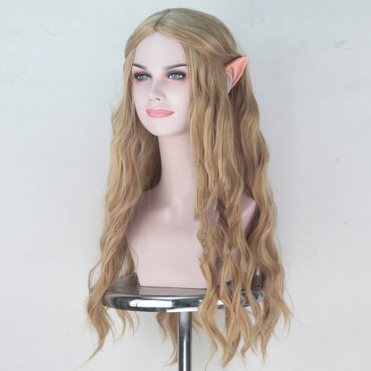 Hobbit Wig Elf Queen Kellantril With Ears Cosplay Anime Wigs - Fantasiko