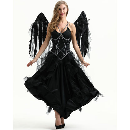 Halloween Demon Dark Angel Costume - Fantasiko