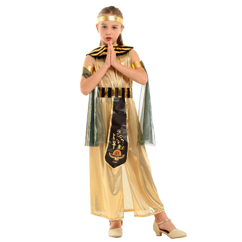 Halloween Cosplay Costume Masquerade Cleopatra Costumes Indian Queen Princess Costumes - Fantasiko