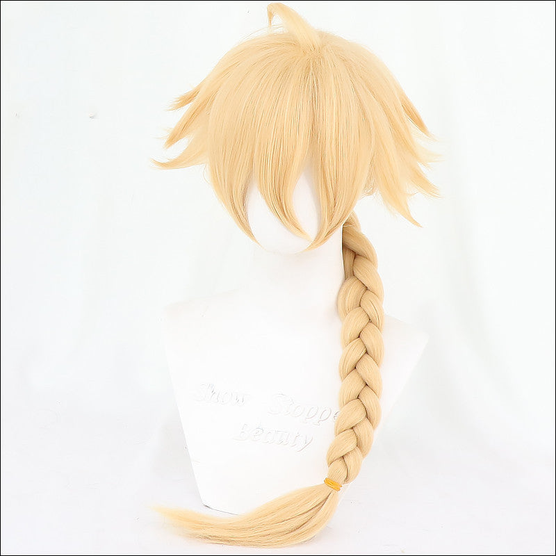 Cosplay wig traveler bright gold - Fantasiko