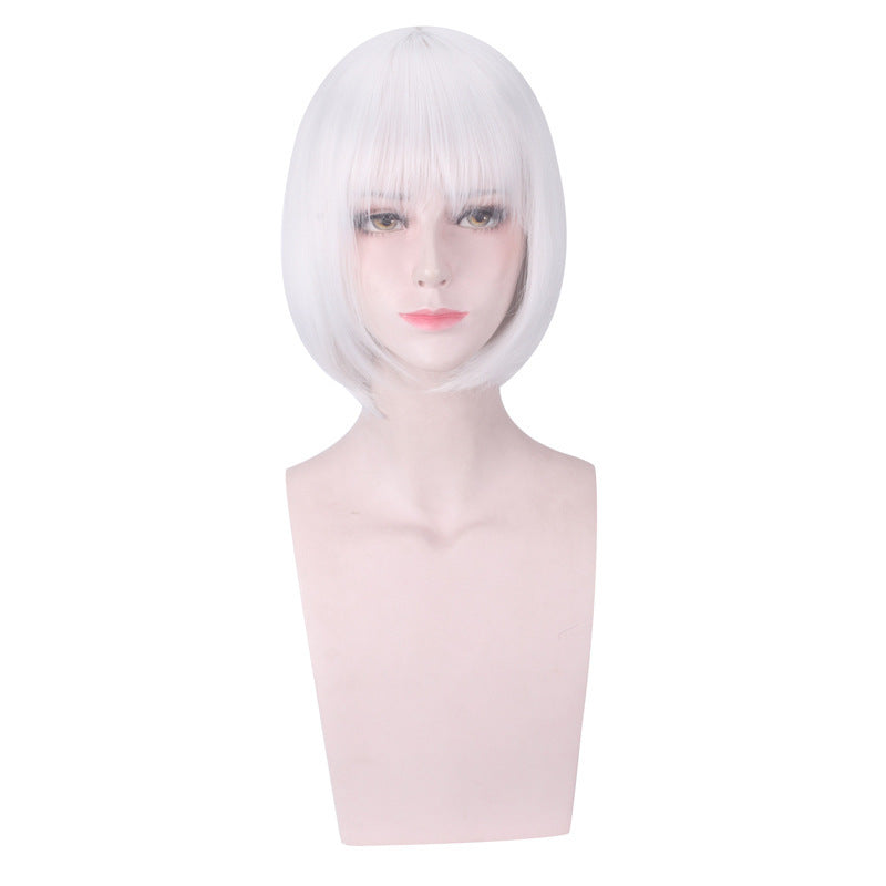 cosplay wig silver grey - Fantasiko