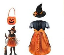 Halloween child witch costume - Fantasiko