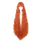 Cos Wig Orange 120cm Corn Scalding - Fantasiko