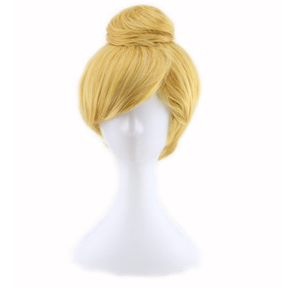 Wonderful Fairy Yellow Hair Bag COS Modeling Anime Cosplay Stage Performance Wig - Fantasiko