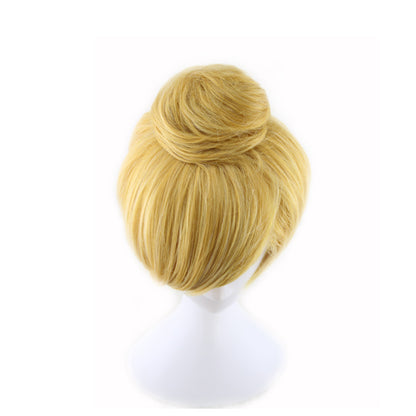 Wonderful Fairy Yellow Hair Bag COS Modeling Anime Cosplay Stage Performance Wig - Fantasiko