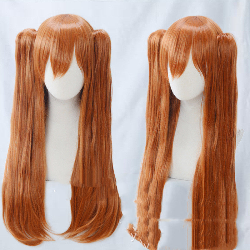 Double Ponytail Split Type High Temperature Silk Cosplay Wig - Fantasiko