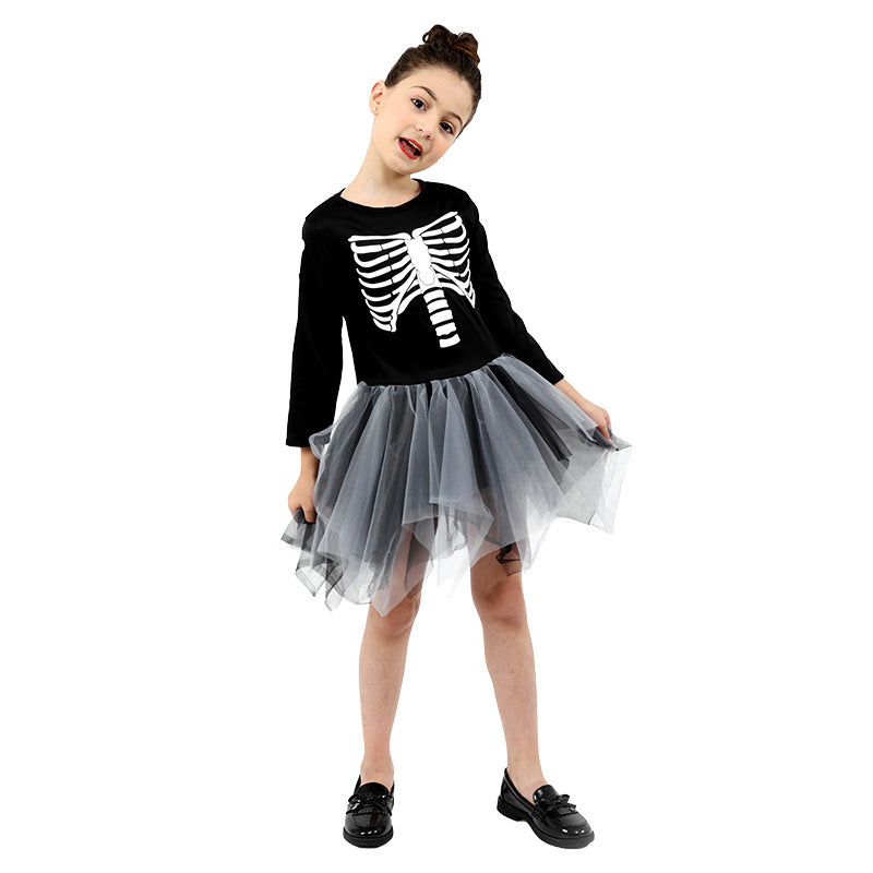 Halloween Costume Child Costume Cosplay Performance Costume Halloween Dress - Fantasiko